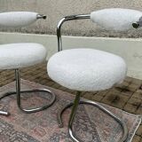 Pair of cobra chair by Giotto  Stoppino
