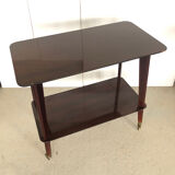 Service on wheels in Vintage varnished wood