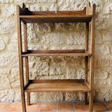 French farm 3-level shelf, circa 1940's