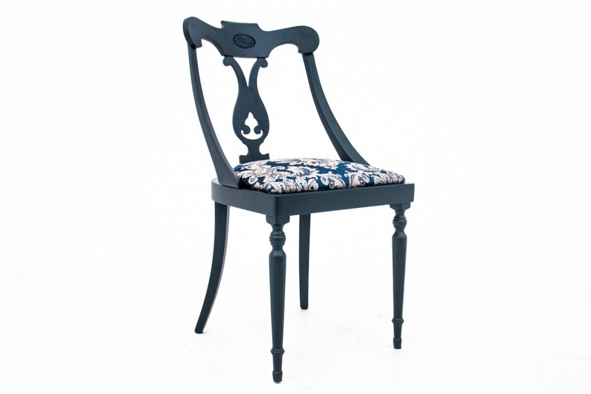 Antique chairs, Northern Europe, around 1890, after restoration