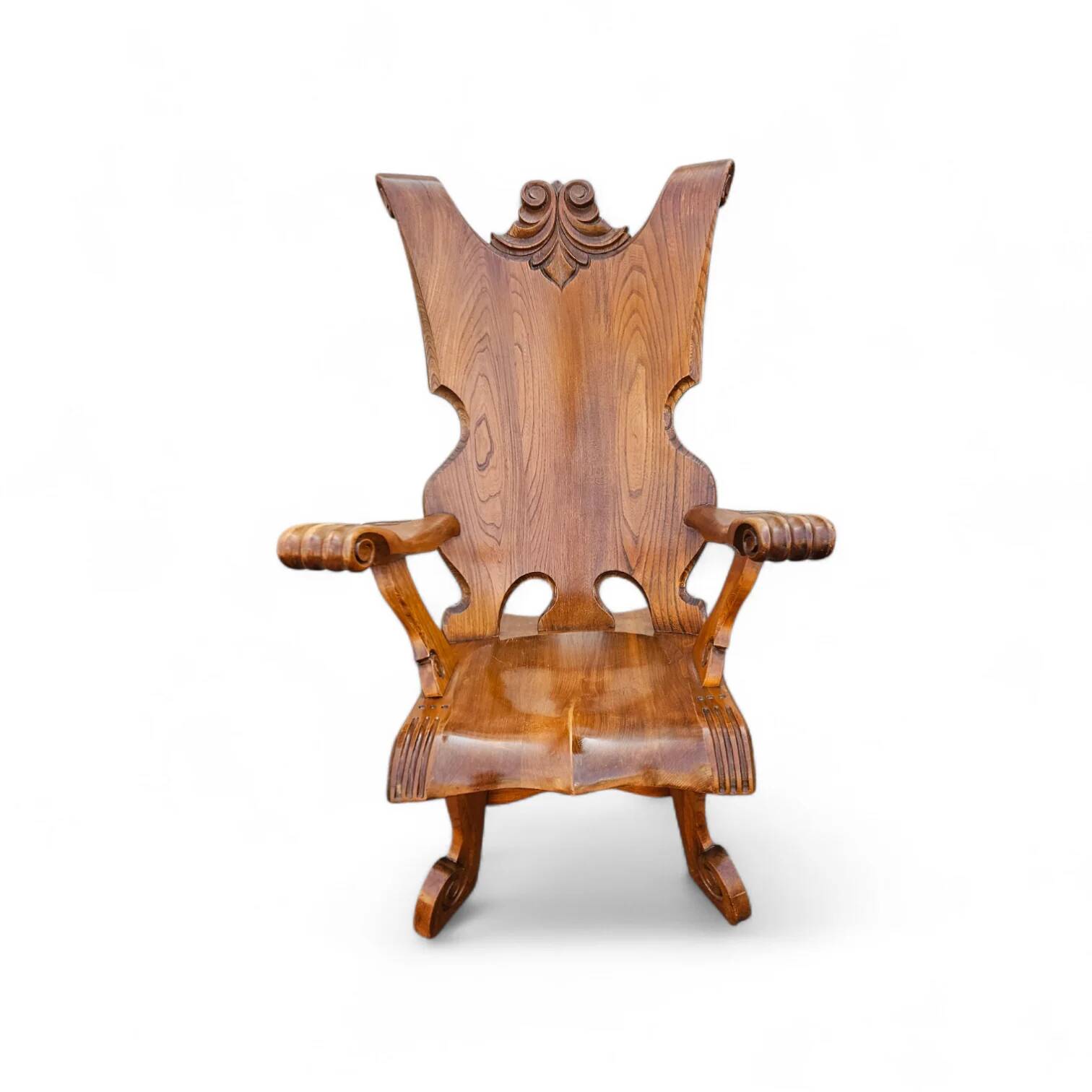 Oirschot oak chair / Heer Stoel / Gentleman Chair / Claw chair / 1960s