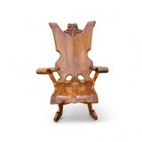 Oirschot oak chair / Heer Stoel / Gentleman Chair / Claw chair / 1960s