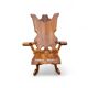 Chaise en chêne Oirschot / Chaise Heer / Chaise Gentleman / Chaise Griffe / Années 1960