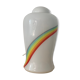 Lampe en verre Vetri Murano rainbow arc en ciel 1970