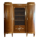 Louis XVI style showcase library in marquetry