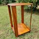Beautiful antique pedestal table / side table / bedside table