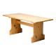 Table à manger scandinave du milieu du siècle dernier en pin de l'Oregon Roland Wilhelmsson