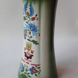Large ceramic vase - Slavic folk decor - 1980s