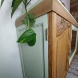 Soft green sideboard