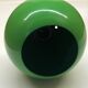 Lampe applique Eyeball Space Age verte en tôle émaillée