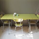 Anise vintage formica table
