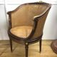 Pair of mahogany chairs