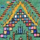 Unique handmade Berber rug 3x2 m