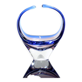 Art glass bowl by frantisek zemek for sklarna mstisov, 1960s