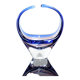 Art glass bowl by frantisek zemek for sklarna mstisov, 1960s