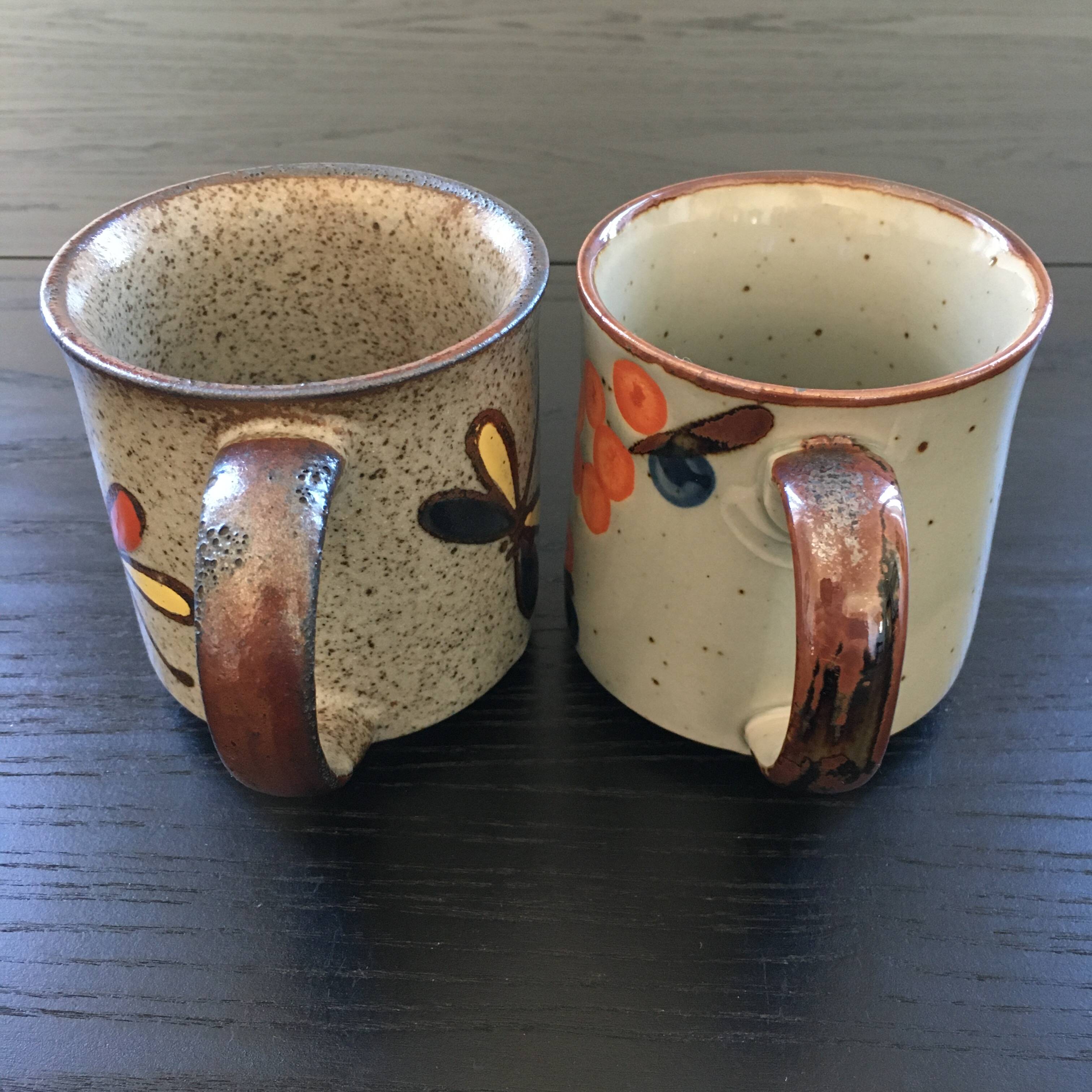 Pair of Scandinavian mugs