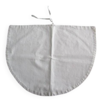 Antique cradle half-moon pillowcase