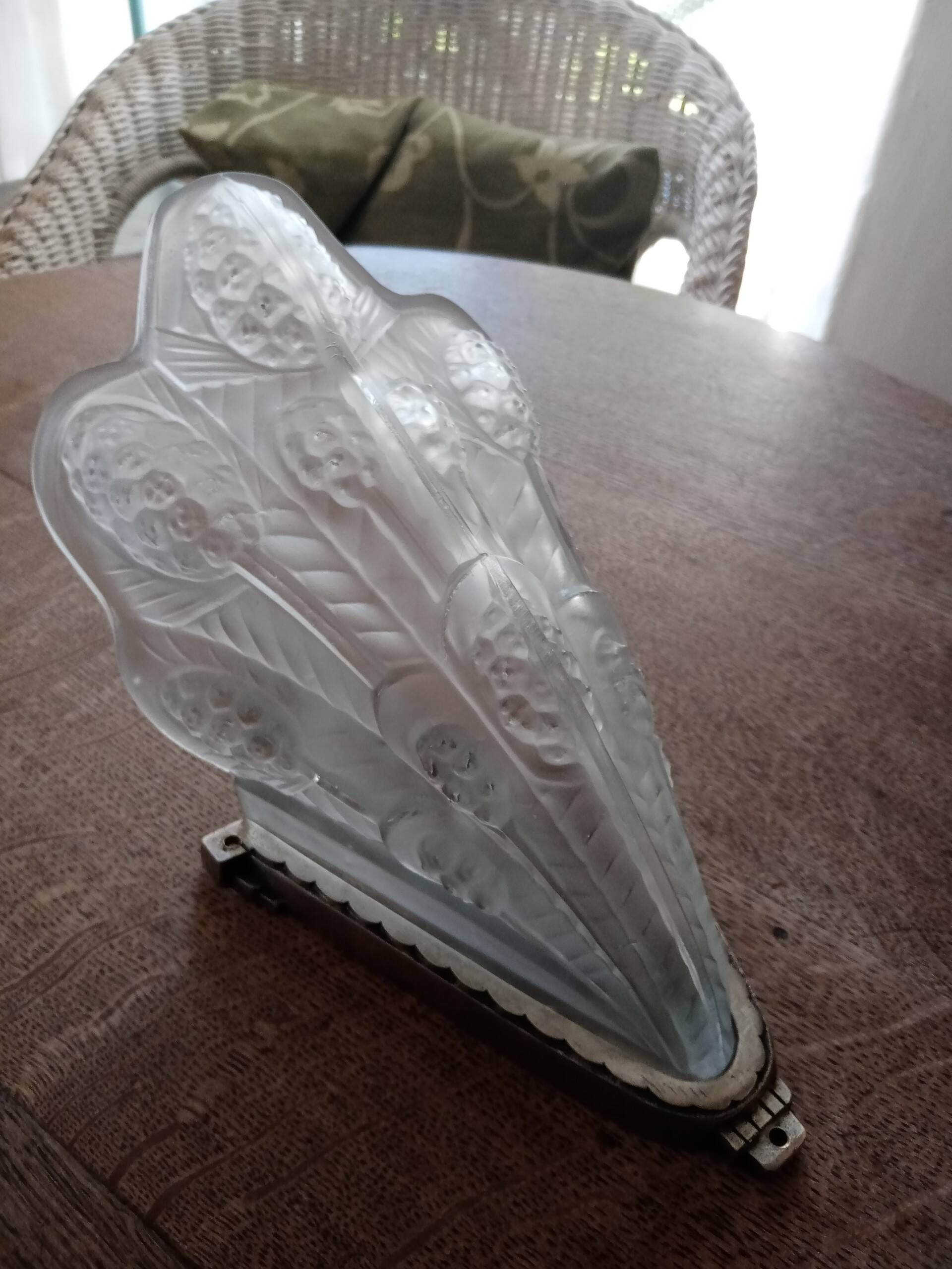 Art Deco period wall lamp