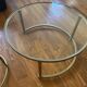Table basse en verre