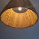 Suspension en corde naturelle vintage