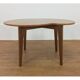 "Bean" side table in wood, 1960s