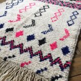 Beni Ouarain rug in pure wool - 112 x 218 cm