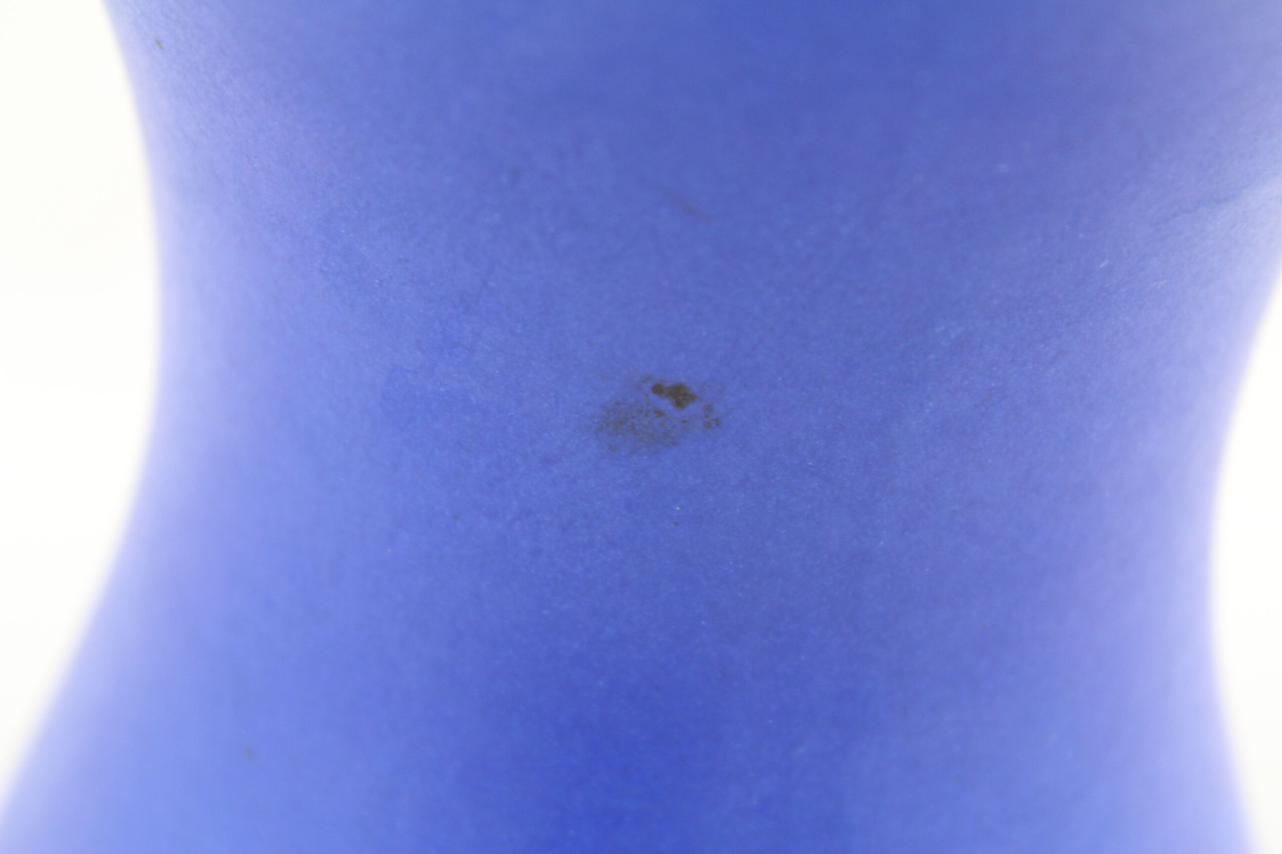 Vase modern Blue ceramic Topeko Keramik West Germany