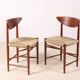 6x Peter Hvidt & Orla Mølgaard-Nielsen dining chair Model 316 in teak