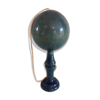 Former wooden blue bilboquet