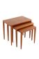 3 tables gigognes par Henry W. Klein pour Bramin