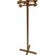 Vintage Pinewood Sputnik Freestanding Coat Rack, 1970s Design