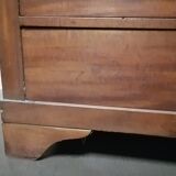 Straight chest of drawers with marble