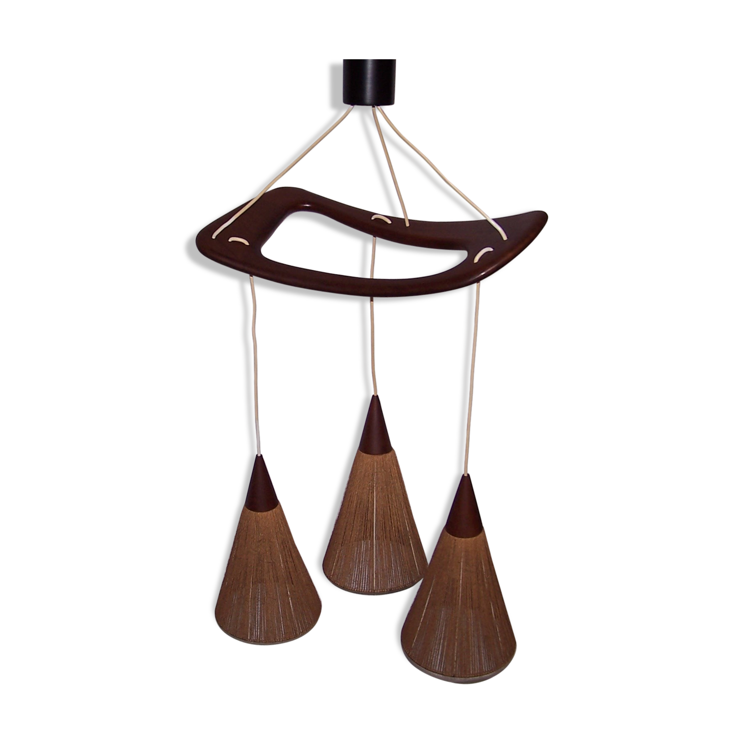 Scandinavian teak suspension - 50s