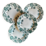 4 assiettes à dessert Nénuphar R & A Salins
