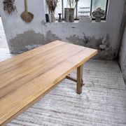 Table mobilier montagne 1950 hêtre massif