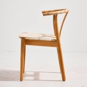 MK10689 Chaise de salle à manger en hêtre