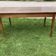 Table de ferme en merisier