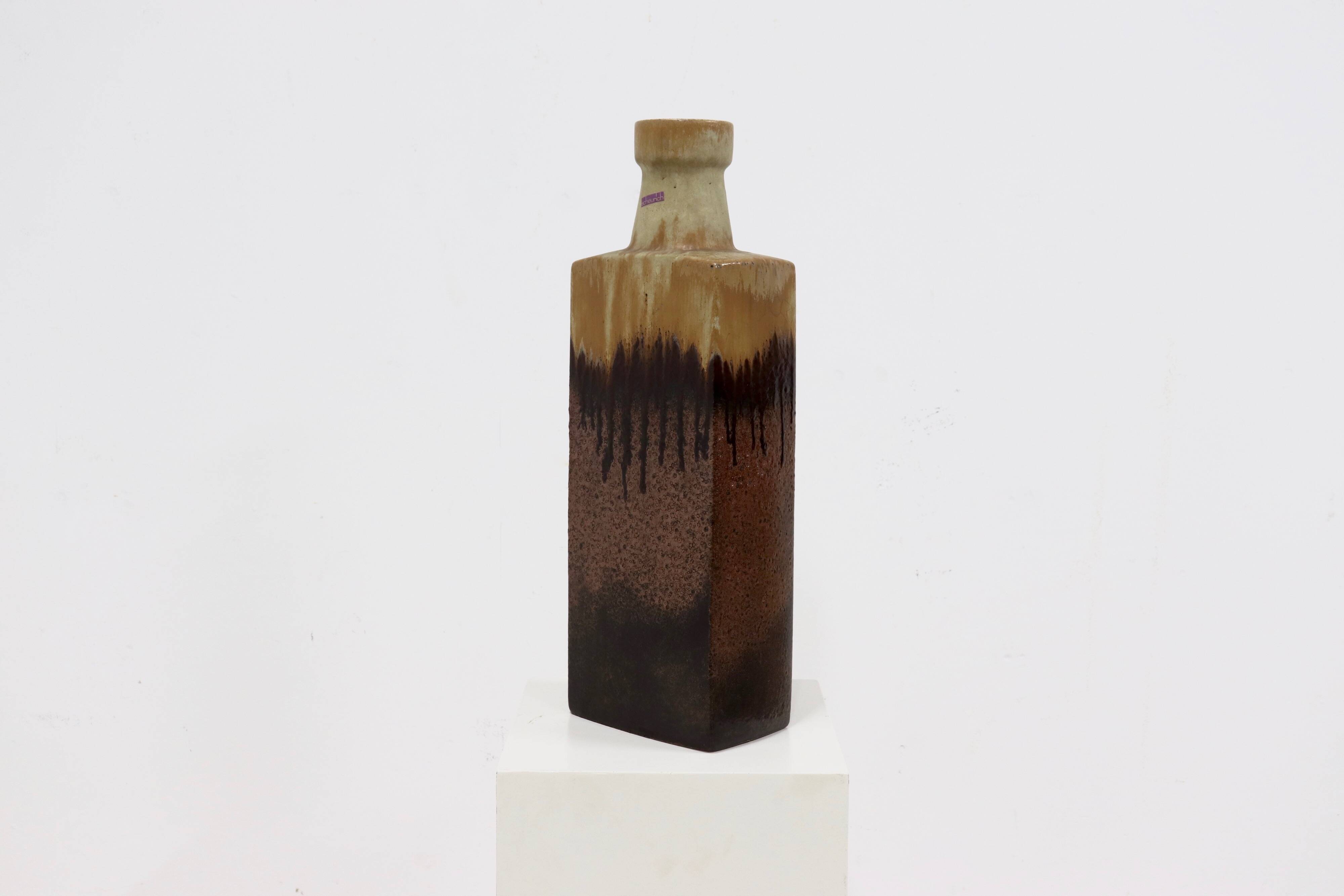 Vase en céramique XL de Scheurich Allemagne années 1960