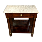 Empire console in mahogany nineteenth era