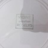 4 deep plates Roselys model Vigne 211248