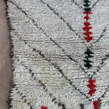 Moroccan carpet beige - 103 x 253 cm