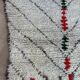 Tapis marocain beige - 103 x 253 cm