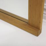 Scandinavian oak mirror Fröseke by Nybrofabriken, Sweden 1960