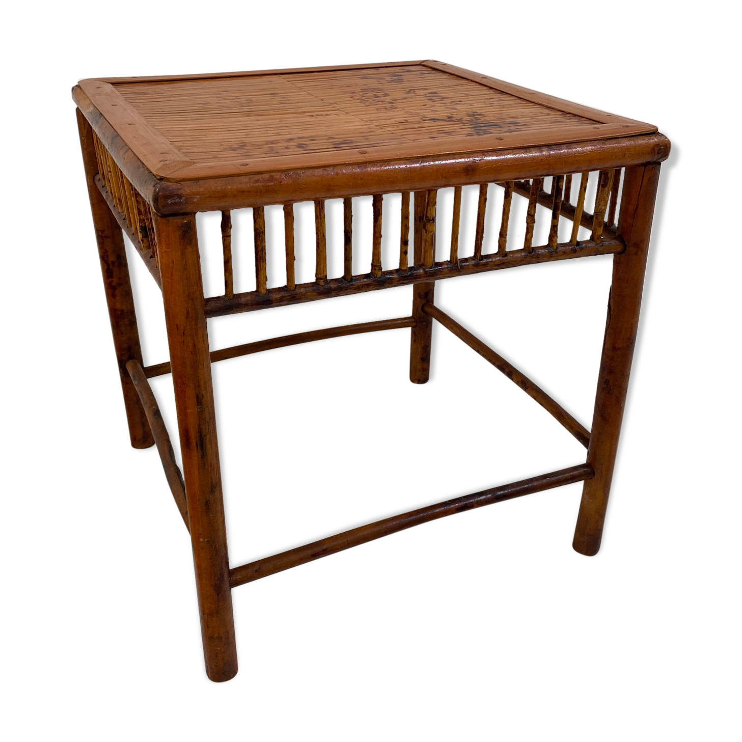 Vintage bamboo coffee table