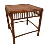 Vintage bamboo coffee table