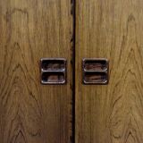 Vintage Mid-Century Scandinavian Modern Rosewood Highboard with Bar by Æ. Jensen & T. Mølholm