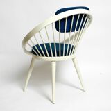 Original 1950s Yngve Ekström Circle Chair for Swedese - Made in Sweden