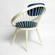 Original 1950s Yngve Ekström Circle Chair for Swedese - Made in Sweden