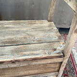 Old wooden bench