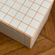 Cube - white/orange